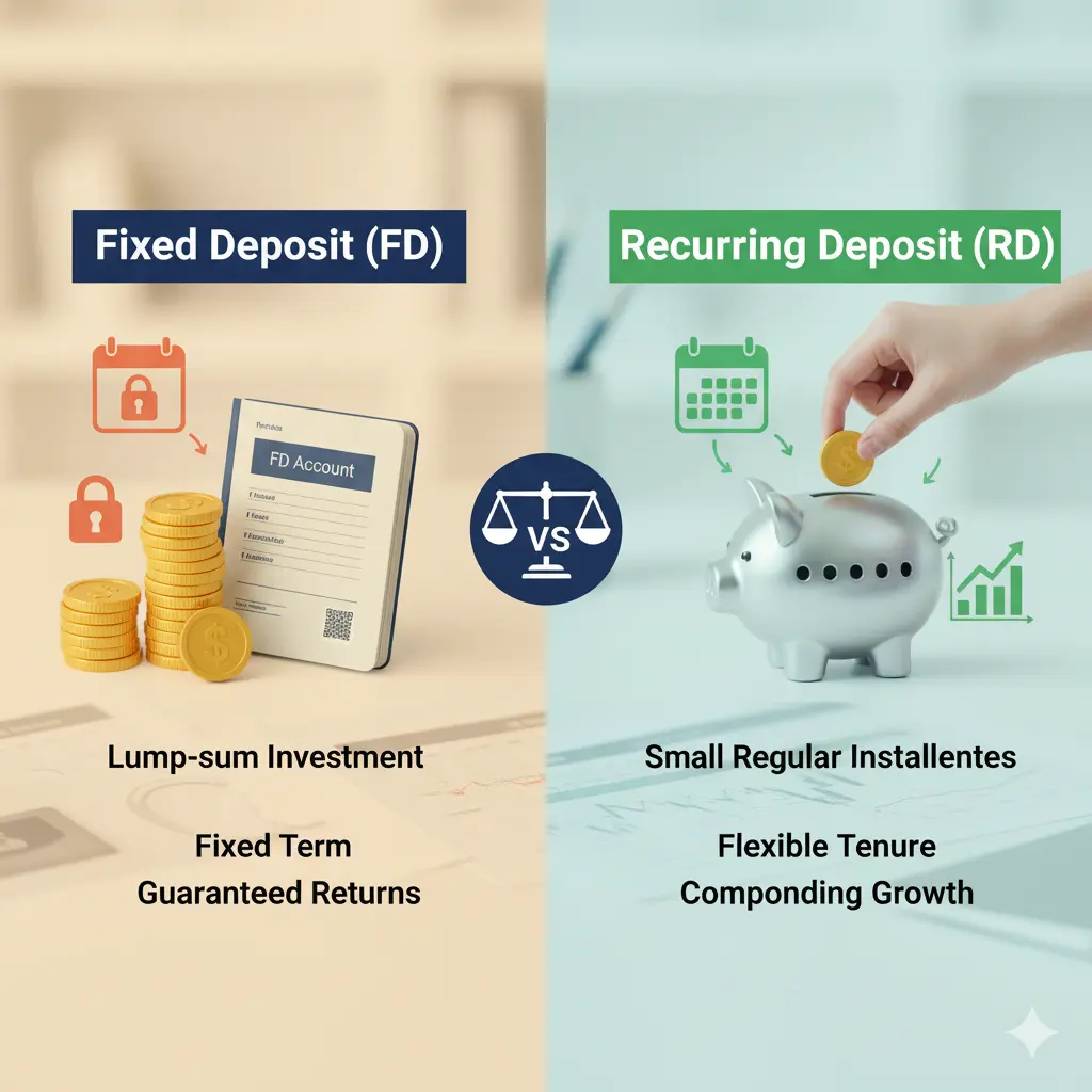 FD vs. RD: Choosing the Right Fixed-Income Investment
